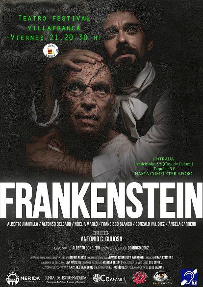 Llega a Villafranca 'Frankenstein' de El Desván Teatro