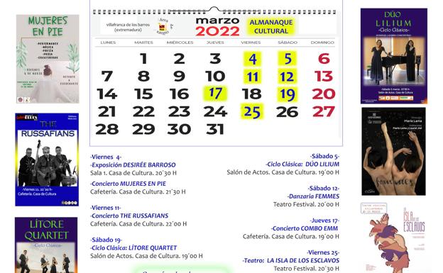 Villafranca celebrará el mes de la mujer con encuentros poéticos, exposición de pinturas, música y teatro