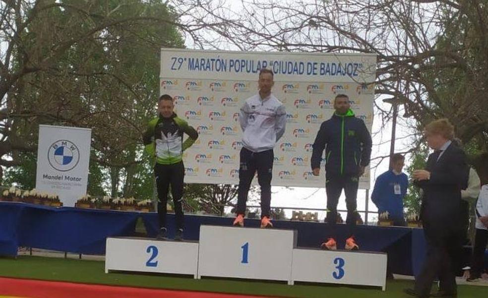Canelada revalida su título de campeón de Extremadura de Maratón