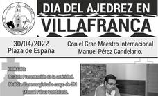 Día del ajedrez en Villafranca para el próximo 30 de abril