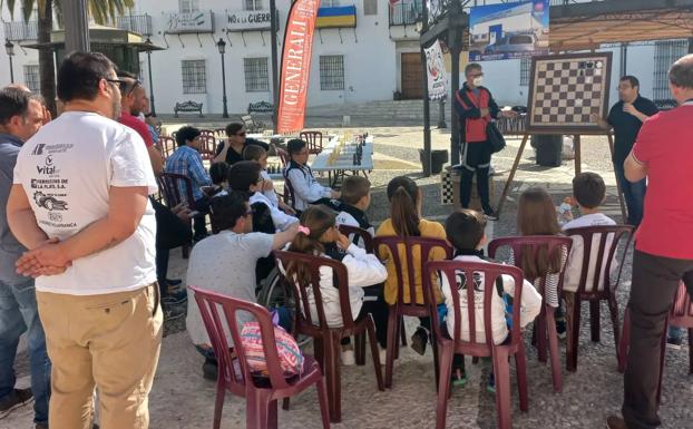Gran día del ajedrez en Villafranca