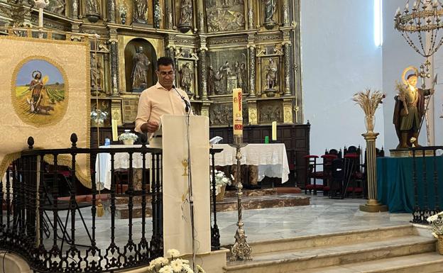 José Manuel Rama proclamó un pregón a San Isidro Labrador cargado de recuerdos, esperanza y fe
