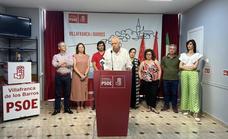 El Grupo Municipal Socialista califica los tres años de Gobierno de Villafranca (Cs y PP) de «retroceso y atasco de la ciudad»