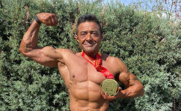 El villafranqués Pedro Burguillos, campeón de España de culturismo en la modalidad wellness (silla de ruedas)