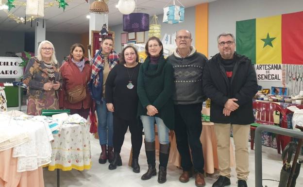 'Teranga Extremadura' inaugura su V Mercadillo Solidario de Navidad