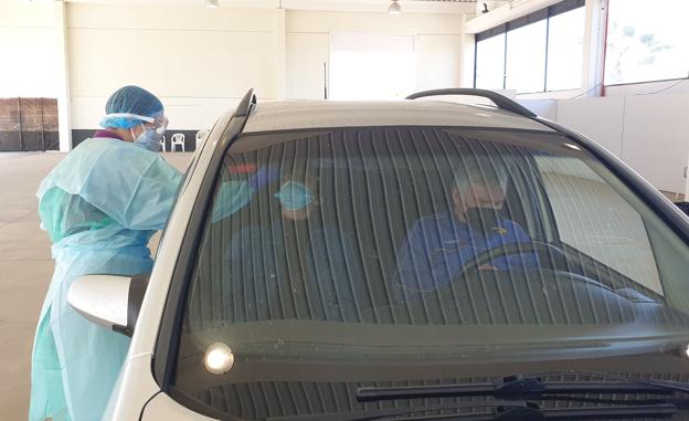 Los cribados masivos pasan a realizarse en el Pabellón Juan Hidalgo