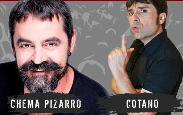 Chema Moreno y Cotano arrancarán carcajadas el próximo viernes en La Jabonera