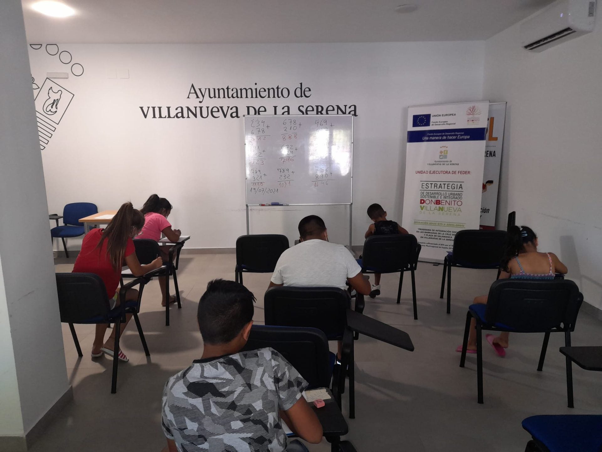 70 familias han sido atendidas en el programa de promoción educativa