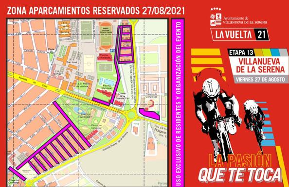 El circuito por donde pasa La Vuelta se cortará al tráfico durante dos horas