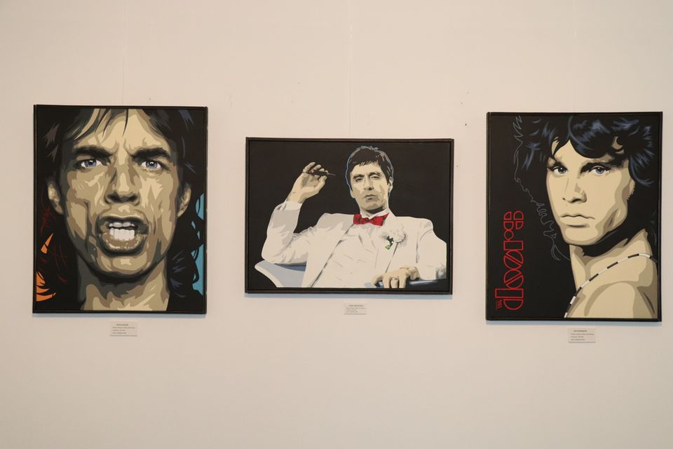 Último día para visitar la exposición 'Iconos del Pop' de Domingo Vera