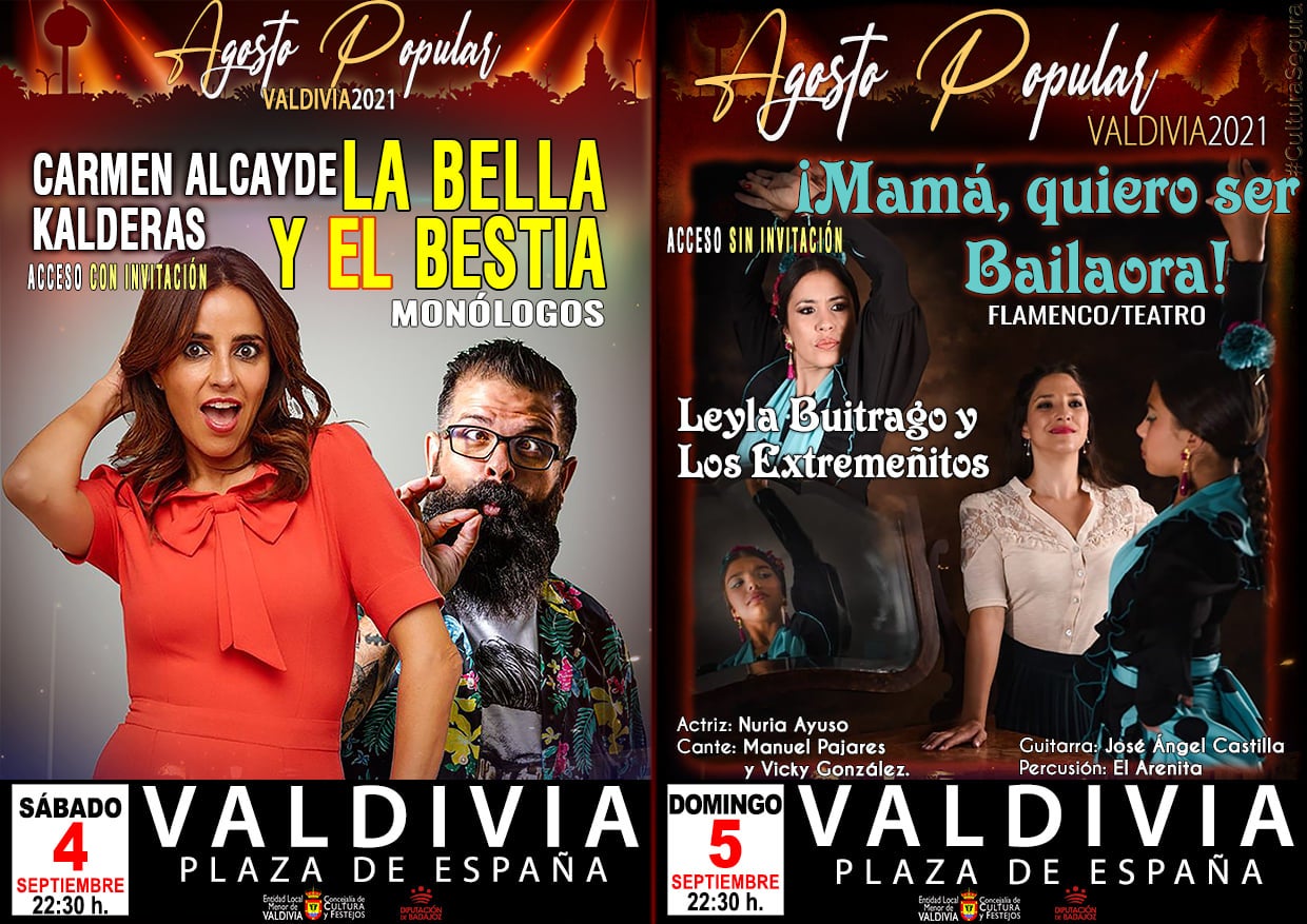 Valdivia vive un fin de semana de humor, flamenco y teatro