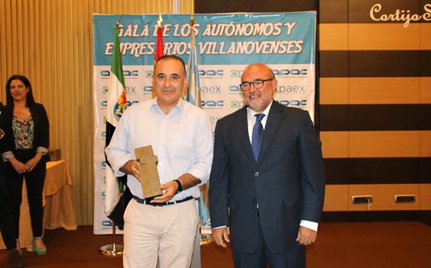 Ismael Huertas, de Florhusa, fue premiado como Autónomo. 
