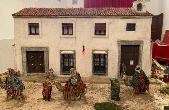 El belén monumental del Nazareno ya está abierto a las visitas en la Capilla