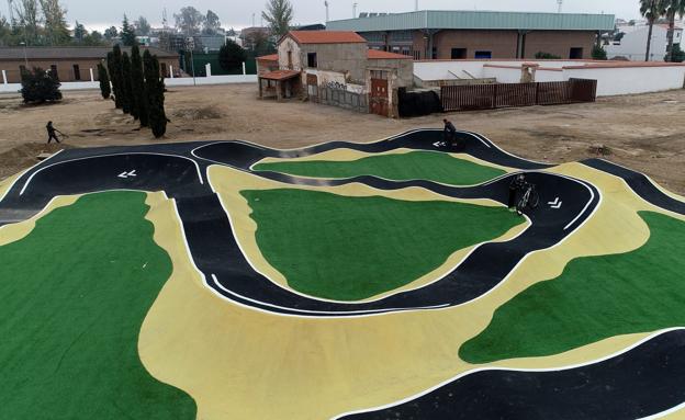 Finalizan las obras del circuito para deportes de inercia