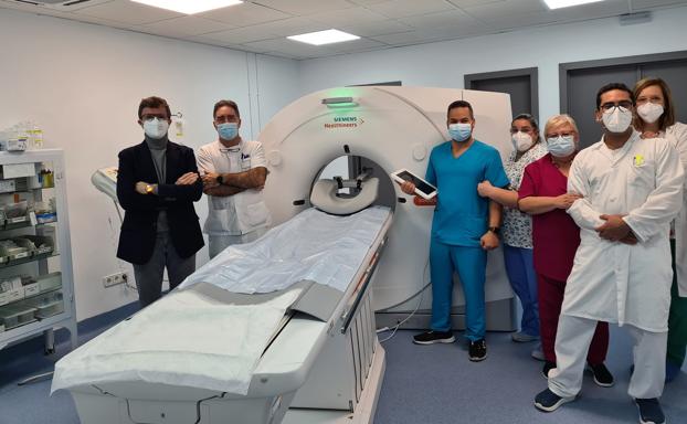 El Hospital Don Benito-Villanueva cuenta con un nuevo TAC valorado en 480.000 euros