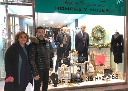 La tienda Esperanza González gana el concurso de escaparates navideños