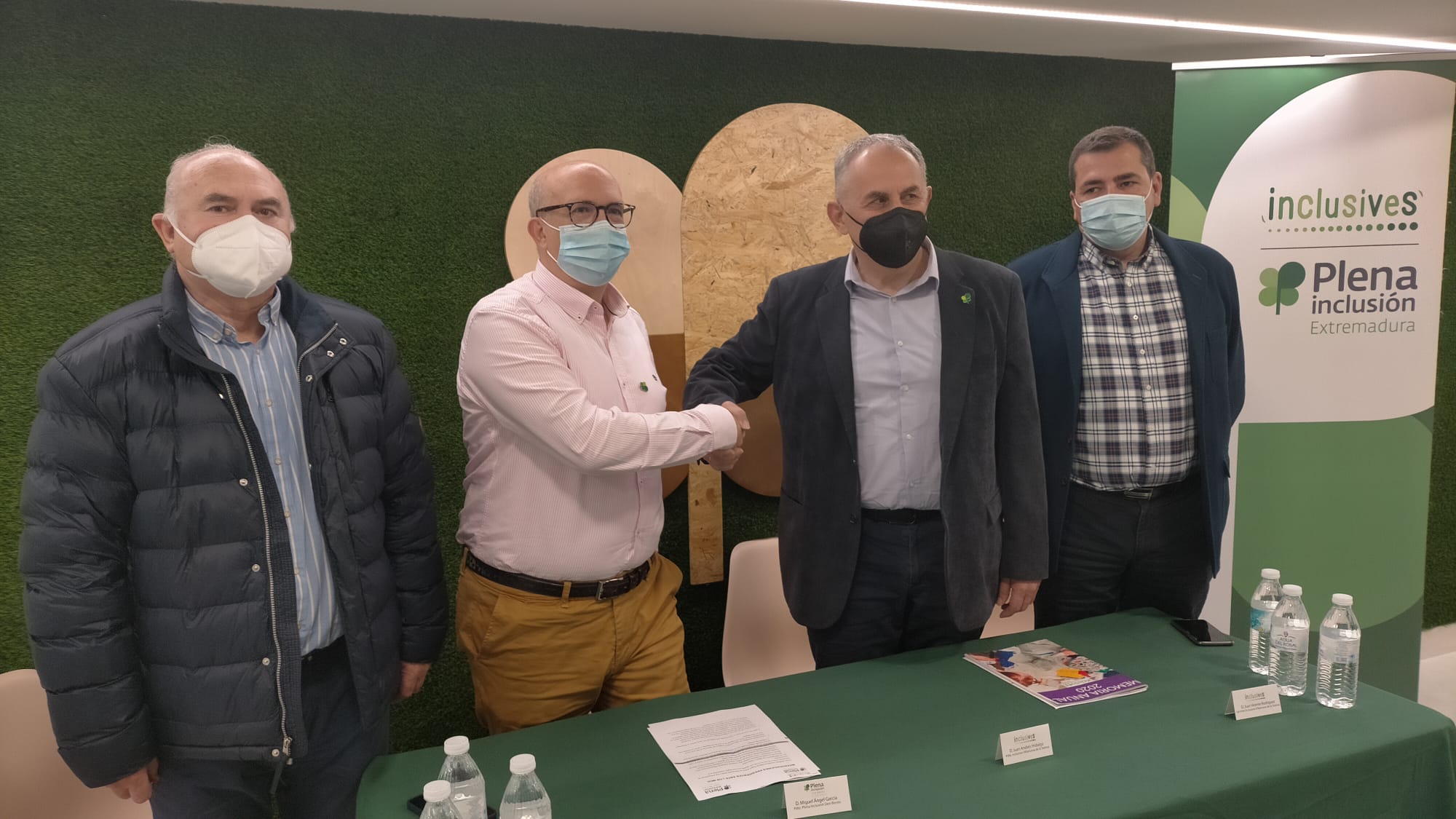 Inclusives Villanueva y Plena Inclusión Don Benito consideran que la unión será un acierto