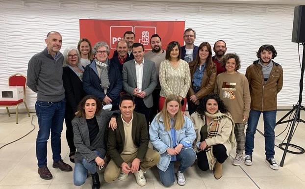 Miguel Ángel Gallardo es elegido secretario general del PSOE local por quinta vez