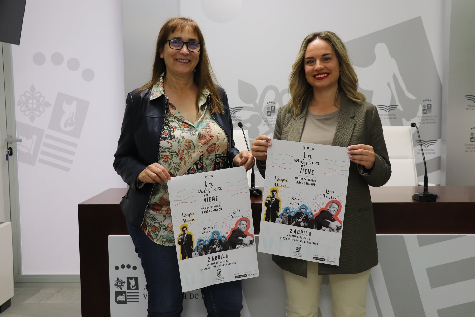 Luis Pastor, Kuqui Alegre y Bambikina dan vida a un festival el 2 de abril