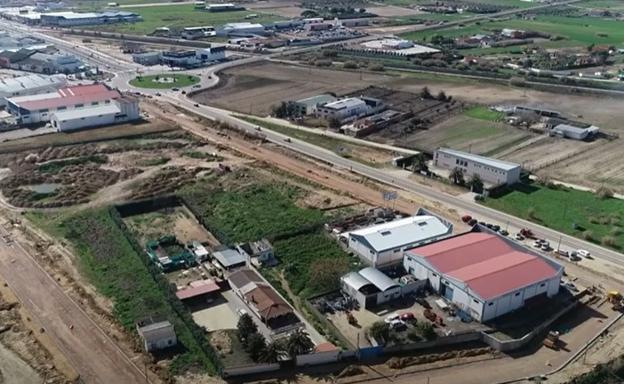Nuevo paso para crear el segundo polígono en la carretera de Guadalupe