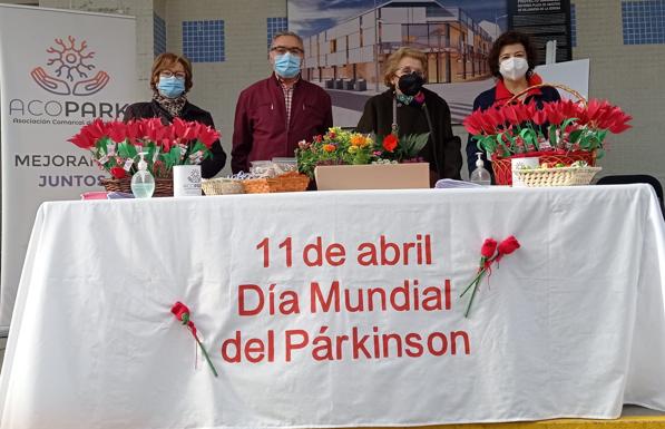 La Asociación Acopark ha salido a la calle para informar sobre la enfermedad de Párkinson