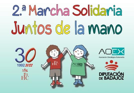 Una marcha solidaria entre Don Benito y Villanueva recaudará fondos para la AOEX
