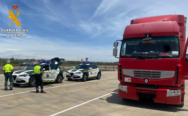 Interceptado el conductor de un camión tras dar más de diez veces la tasa de alcohol permitida
