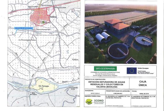 Comienzan las obras de la depuradora en Valdivia, con una inversión de 2,5 millones de euros