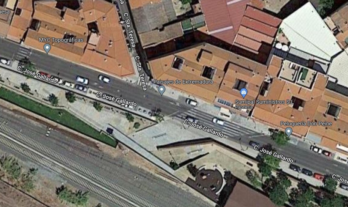 Una mujer de 29 años resulta herida tras ser atropellada en la calle José Gallardo