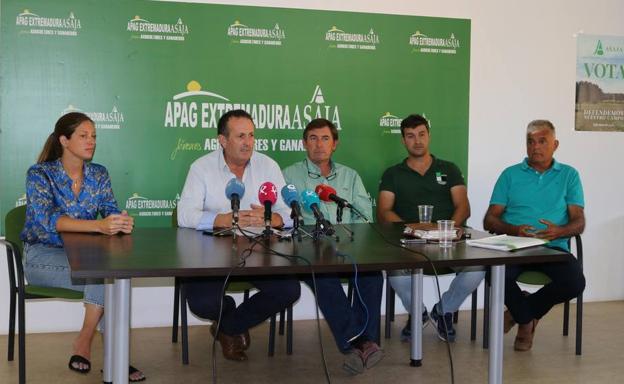 Los agricultores de las Vegas Altas sacarán sus tractores a la carretera el 12 de julio