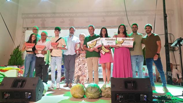 Las sandías y melones que premió San Bartolo