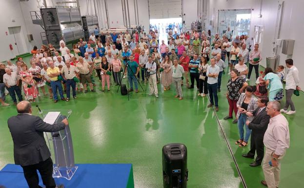Zurbarán inaugura su almazara de aceite con capacidad de molturación diaria de 500 toneladas