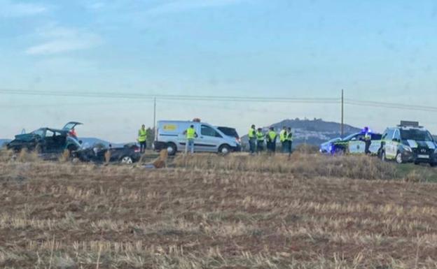 Fallece un hombre de 38 años en un accidente en la EX-104 entre Villanueva y La Coronada