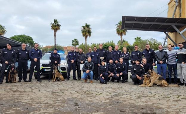 La Policía Local homenajea a Miguel Ángel Hurtado por su jubilación