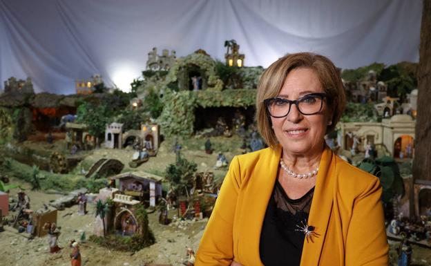 El belén de Loli Mejías ya se puede visitar en el Corazón de Jesús