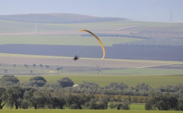 Herido grave un hombre de 43 años al estrellarse con un parapente en el polígono Montepozuelo