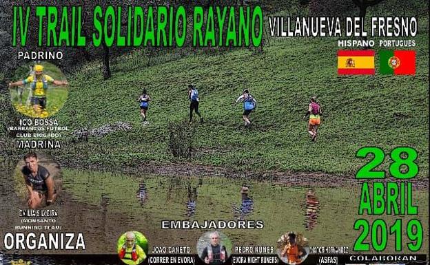 El IV Trail Rayano, de carácter solidario, se hará en plena naturaleza el 28 de abril