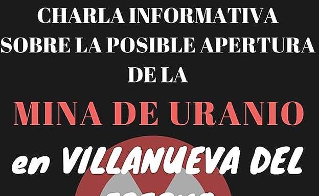 La AECC Provincial se suma a la charla informativa sobre la mina de uranio