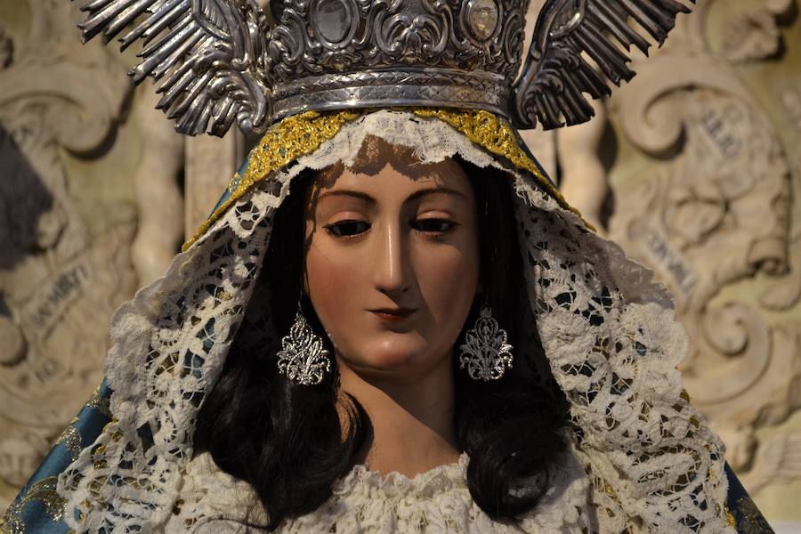 La Virgen que acompaña al resucitado saldrá recién restaurada