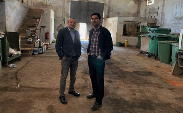 El presidente de ADERCO José Antonio Arroyo visitó la localidad
