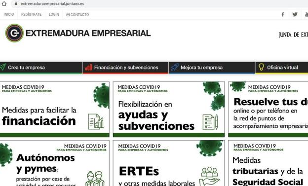 La Dirección General de Empresa recopila en su web las medidas de apoyo para empresas y autónomos ante el COVID-19