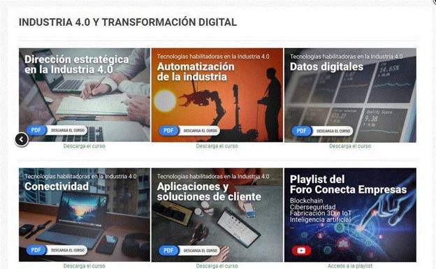 Empresas y emprendedores locales podrán realizar diversos cursos de formación online