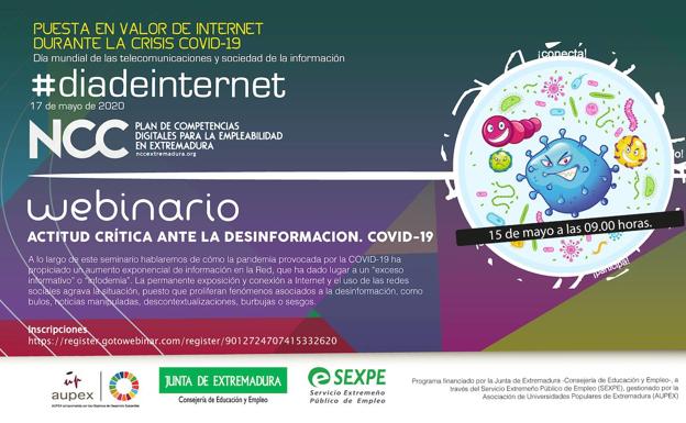 Actividades variadas online y un concurso de fotografía para celebrar el Día de Internet
