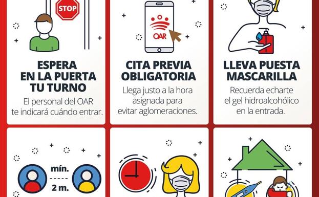 El OAR retoma la atención presencial en sus diecisiete oficinas repartidas por toda la provincia