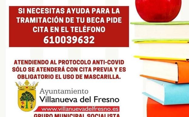 La Agrupación del PSOE desarrolla su VI Campaña de Tramitación y Gestión de Becas