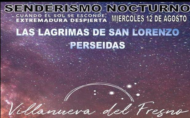 El Ayuntamiento realiza una ruta de senderismo especial para ver las 'Perseidas'