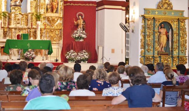 La celebración de la festividad del patrón se reduce al triduo en su honor