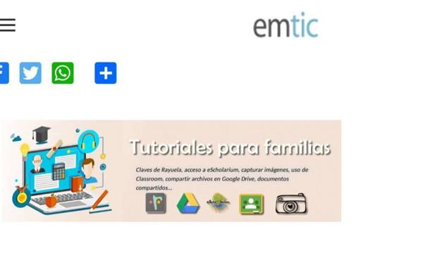 La Junta de Extremadura pone a disposición de familias y alumnado diez tutoriales para facilitar la enseñanza digital