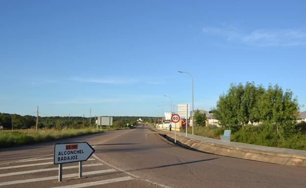 La Junta arreglará un tramo de la carretera EX-107 Badajoz-Villanueva
