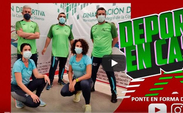 El Servicio de Dinamización Deportiva de la Comarca de Olivenza activa de nuevo el deporte online